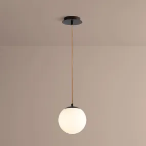 Luna 8" Globe Pendant - Oiled Bronze