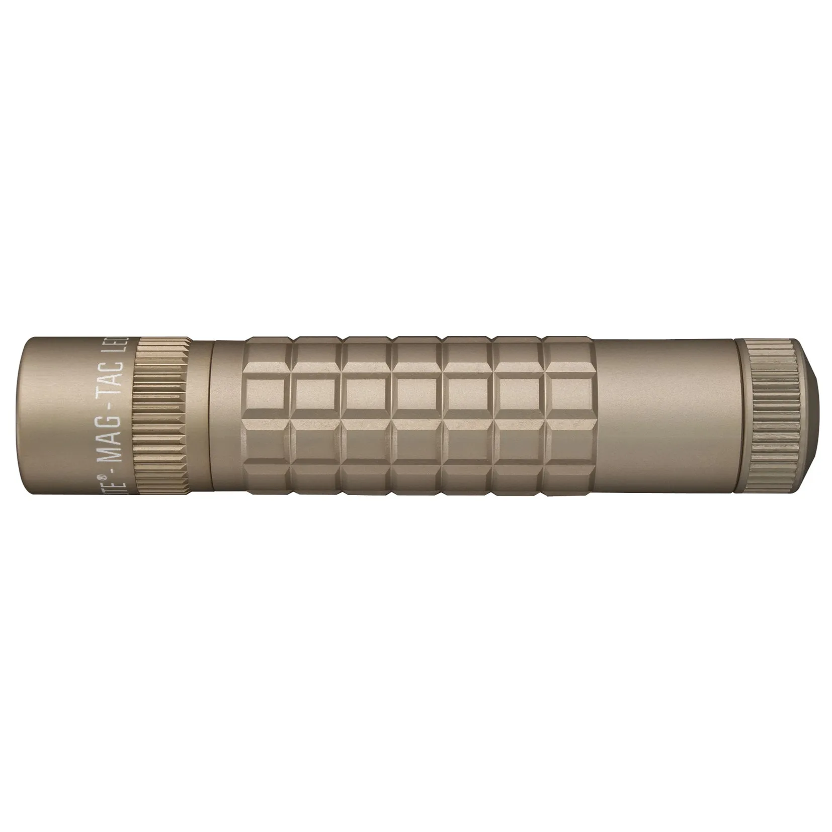 MAG-TAC CR123 LED Flashlight Plain Bezel Like Coyote Tan