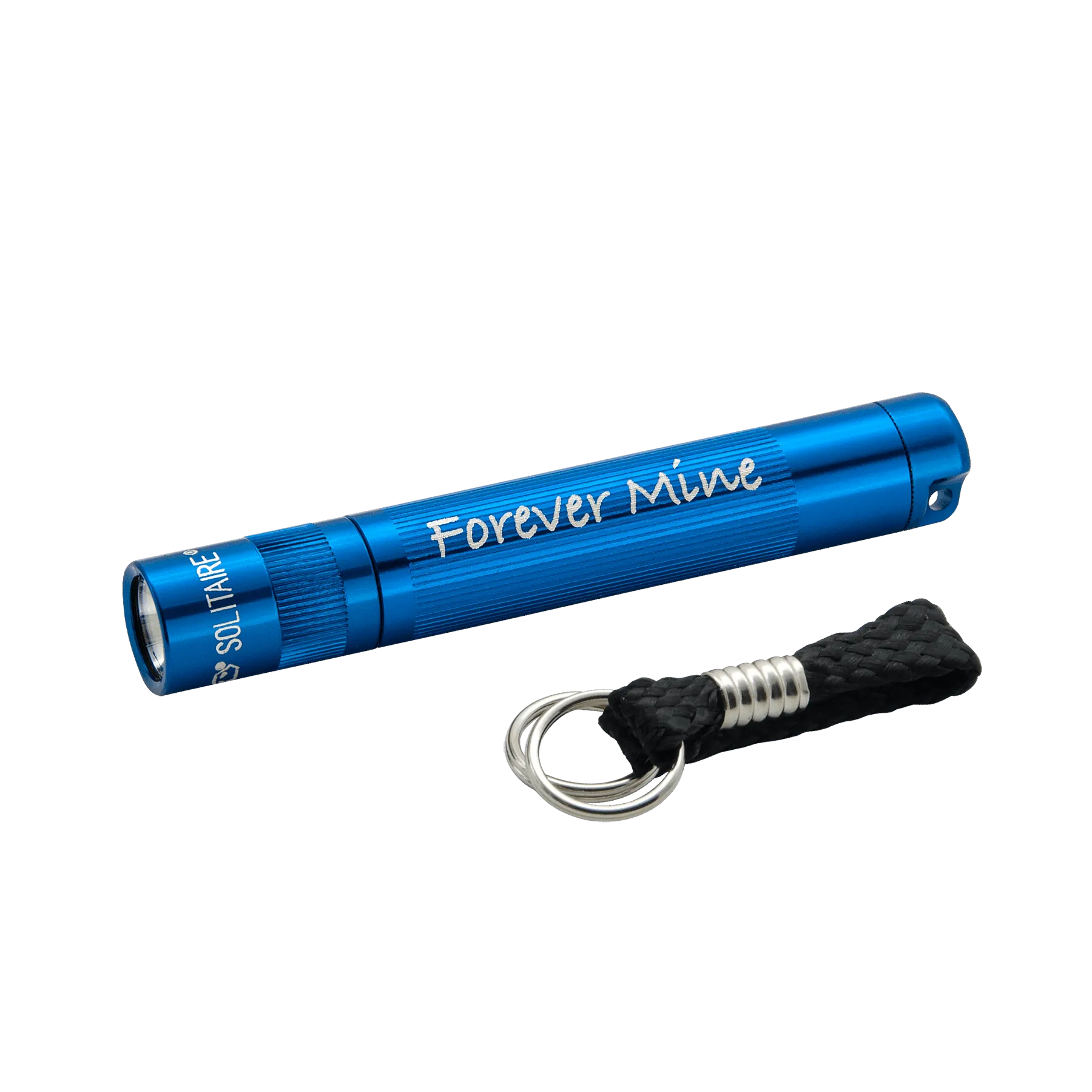 Maglite Solitaire LED - Forever Mine - Key Chain Flashlight Blue