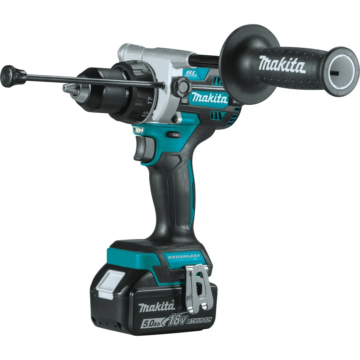 Makita (XT452T) LXT® Brushless 4 Pc. Combo Kit (5.0Ah)