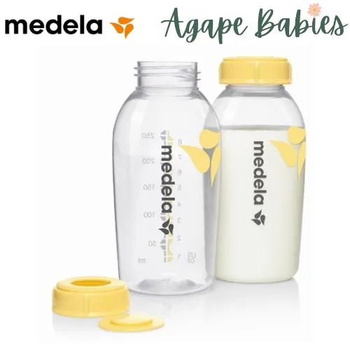 Medela Breastmilk Bottles, 8oz/250ml (2 pcs) (Designed in Switzerland)