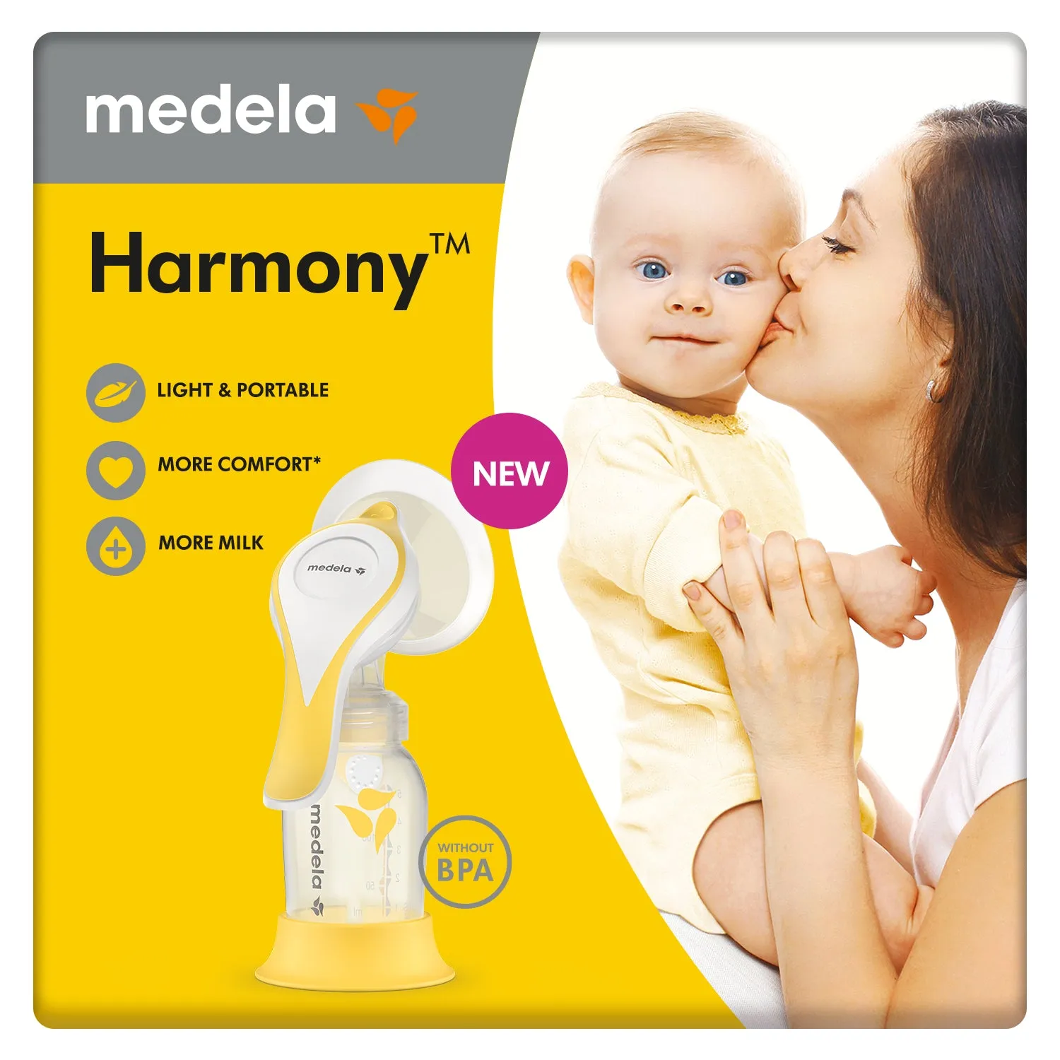 Medela - Harmony Flex Manual Breast Pump