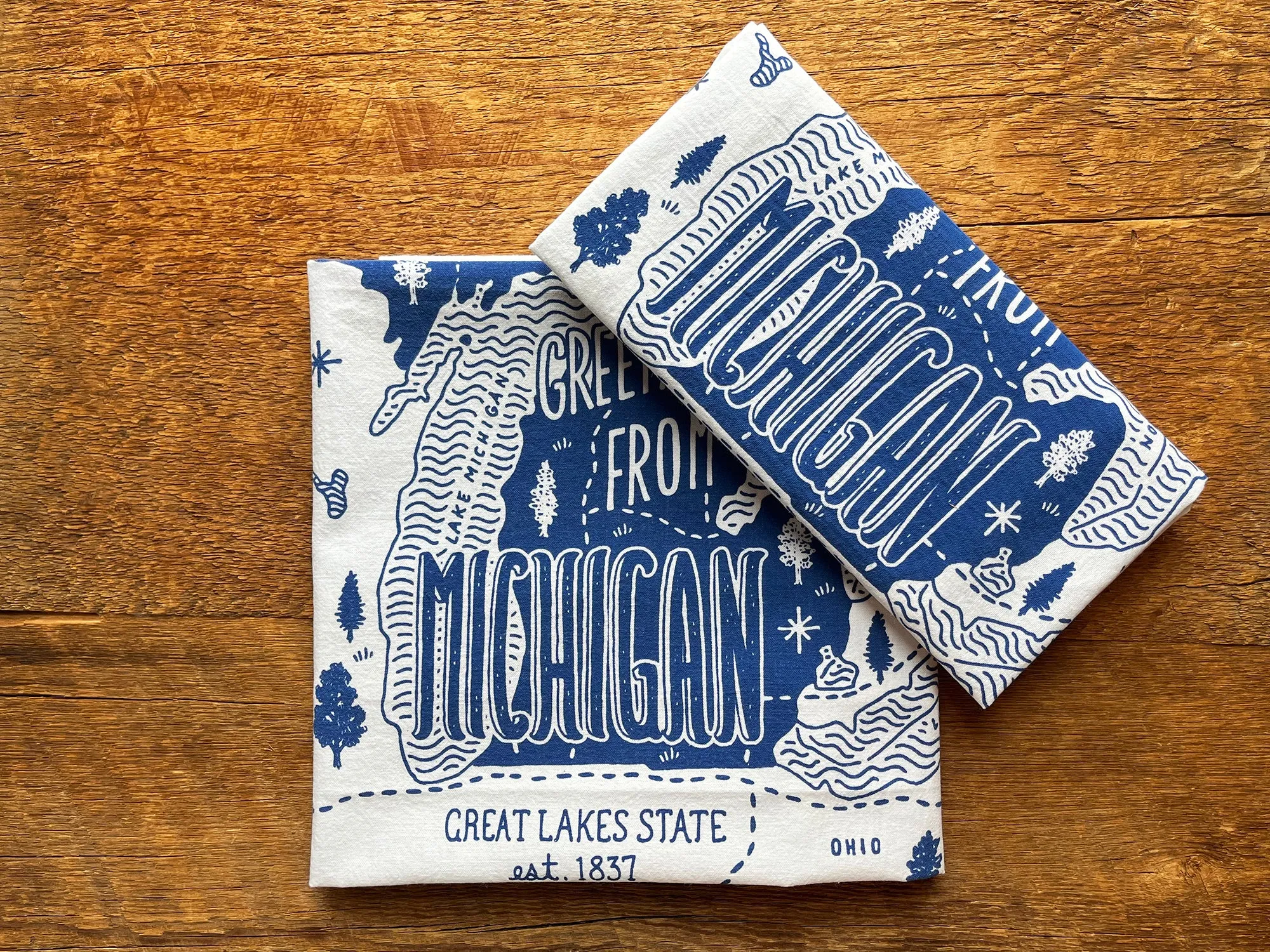 Michigan Tea Towel