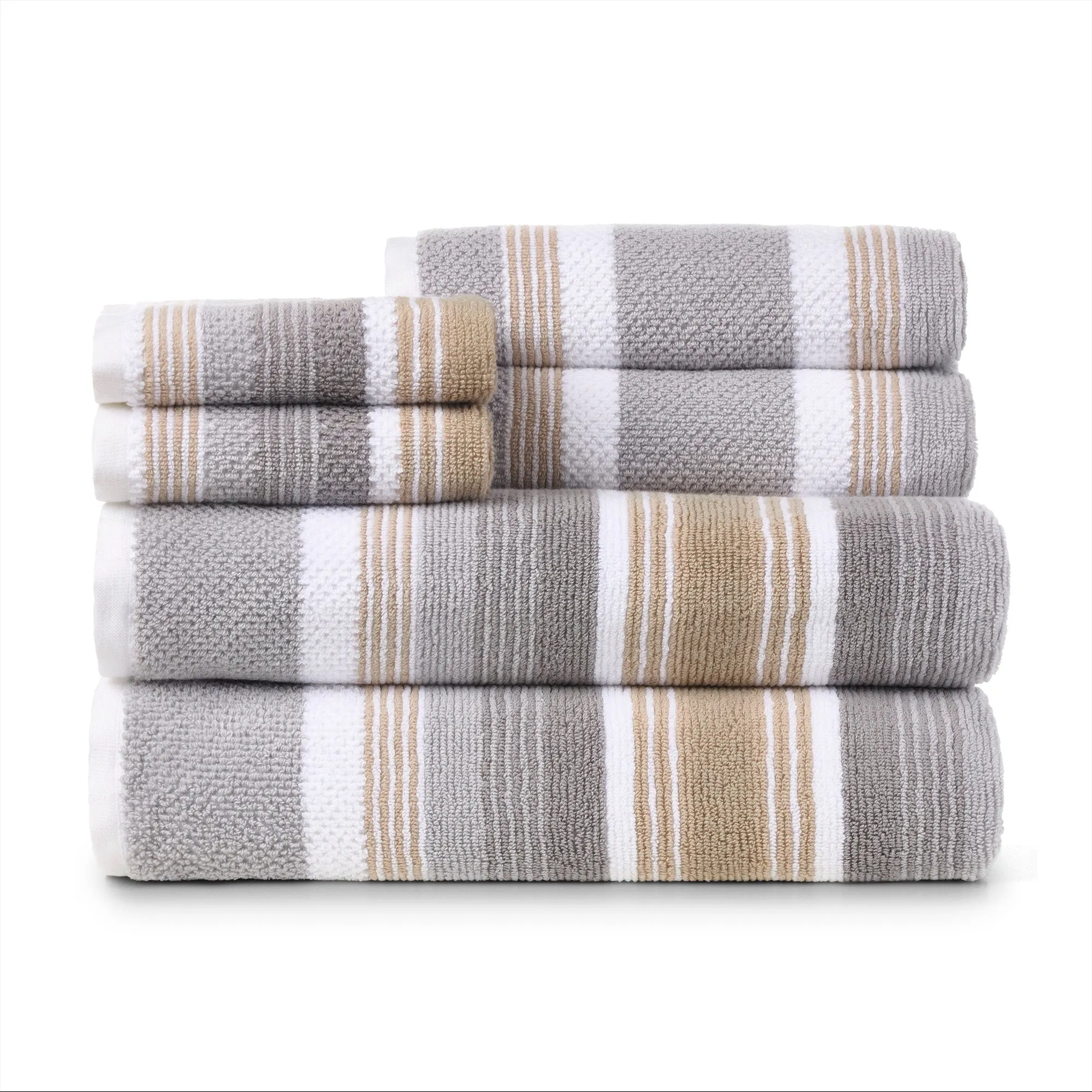 Montauk 6-Piece Towel Set: The Natural Modern