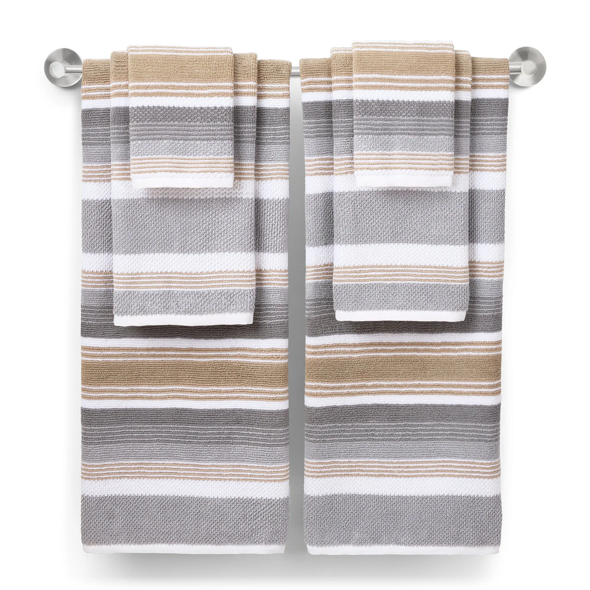 Montauk 6-Piece Towel Set: The Natural Modern