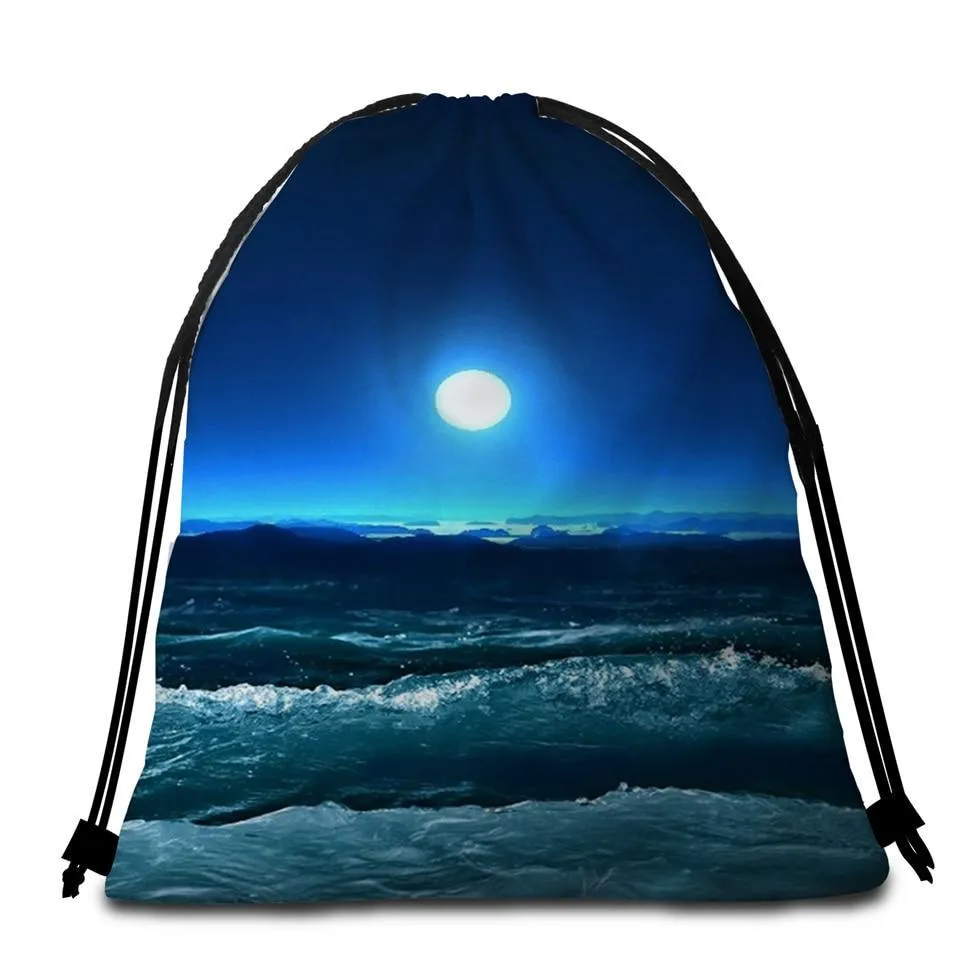 Moonlight Magic Towel   Backpack