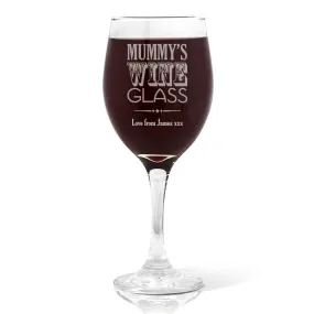 Mummy's Wine Glass Wine Glass (410ml)