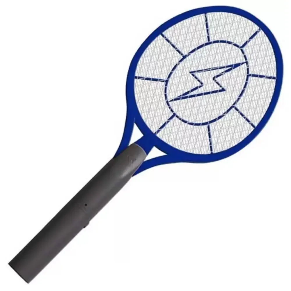 (NET) Electronic Bug Zapper Battery Operated Fly Insect Swatter Handheld Electric Racket Bat