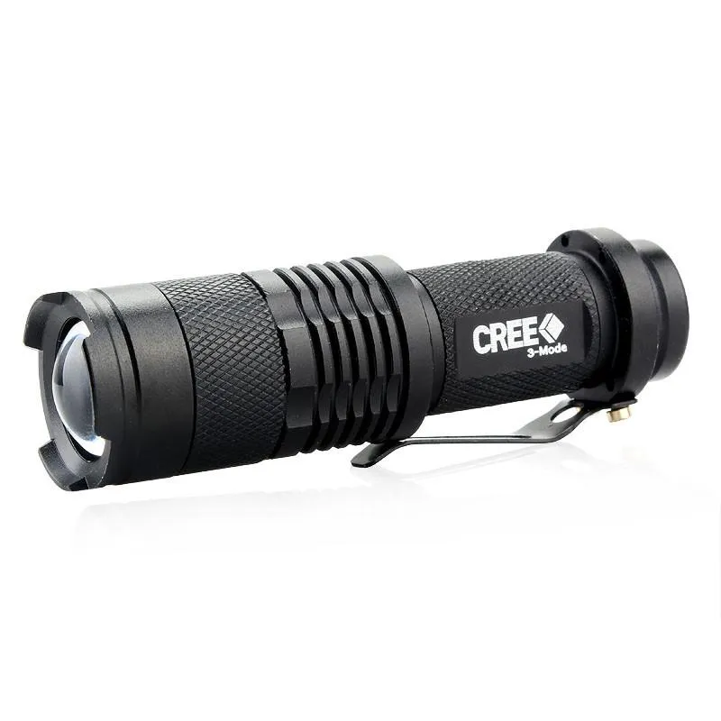 New Waterproof 2000 Lumens led Torch Flashlight