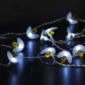 Noma Solar Bee String Lights x20