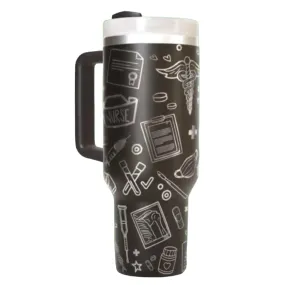 Nurse Engraved Personalized Travel Tumbler