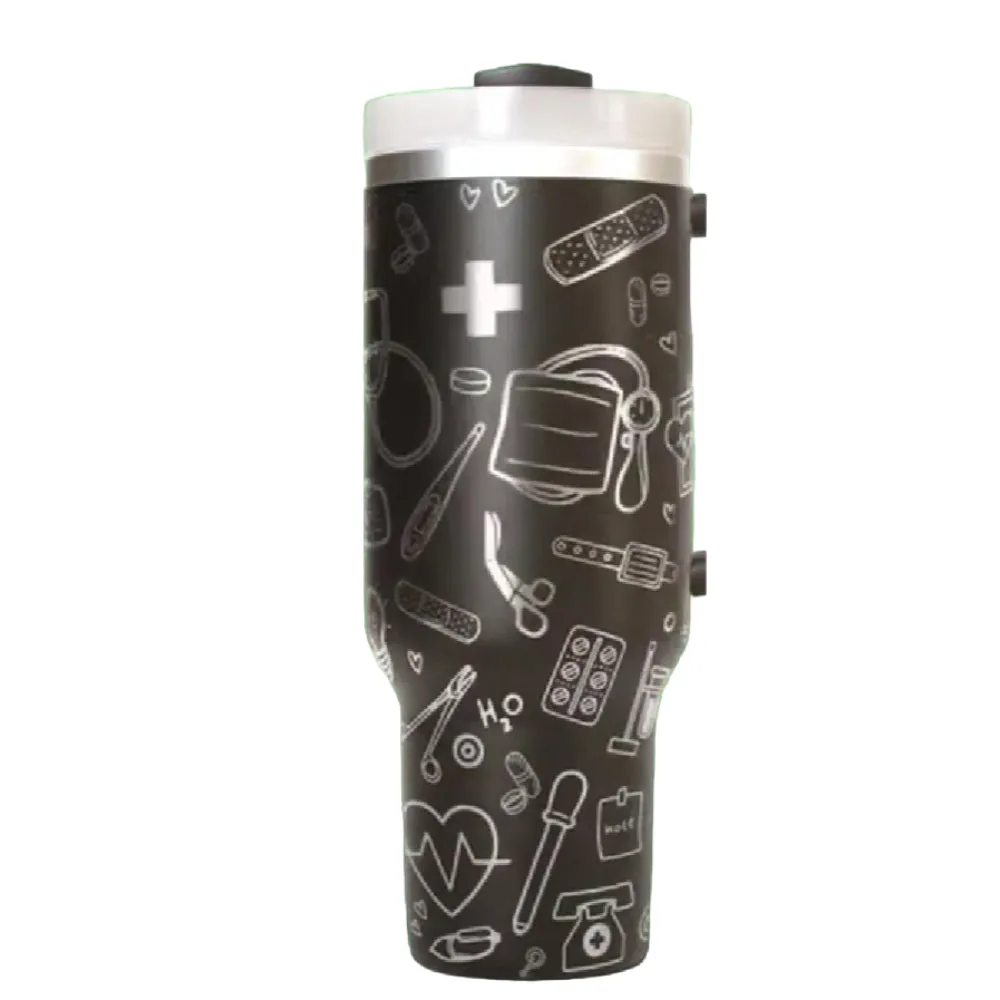 Nurse Engraved Personalized Travel Tumbler