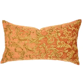 Opulent Chenille Lumbar Pillow Cover 15x26