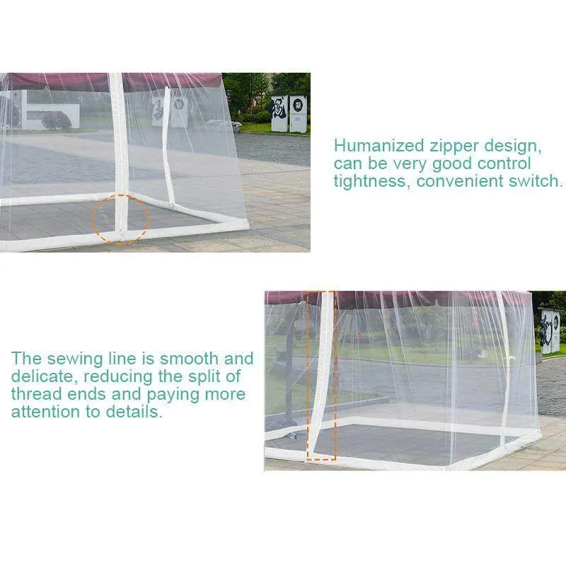 Outdoor Mosquito Net Cover for Umbrella