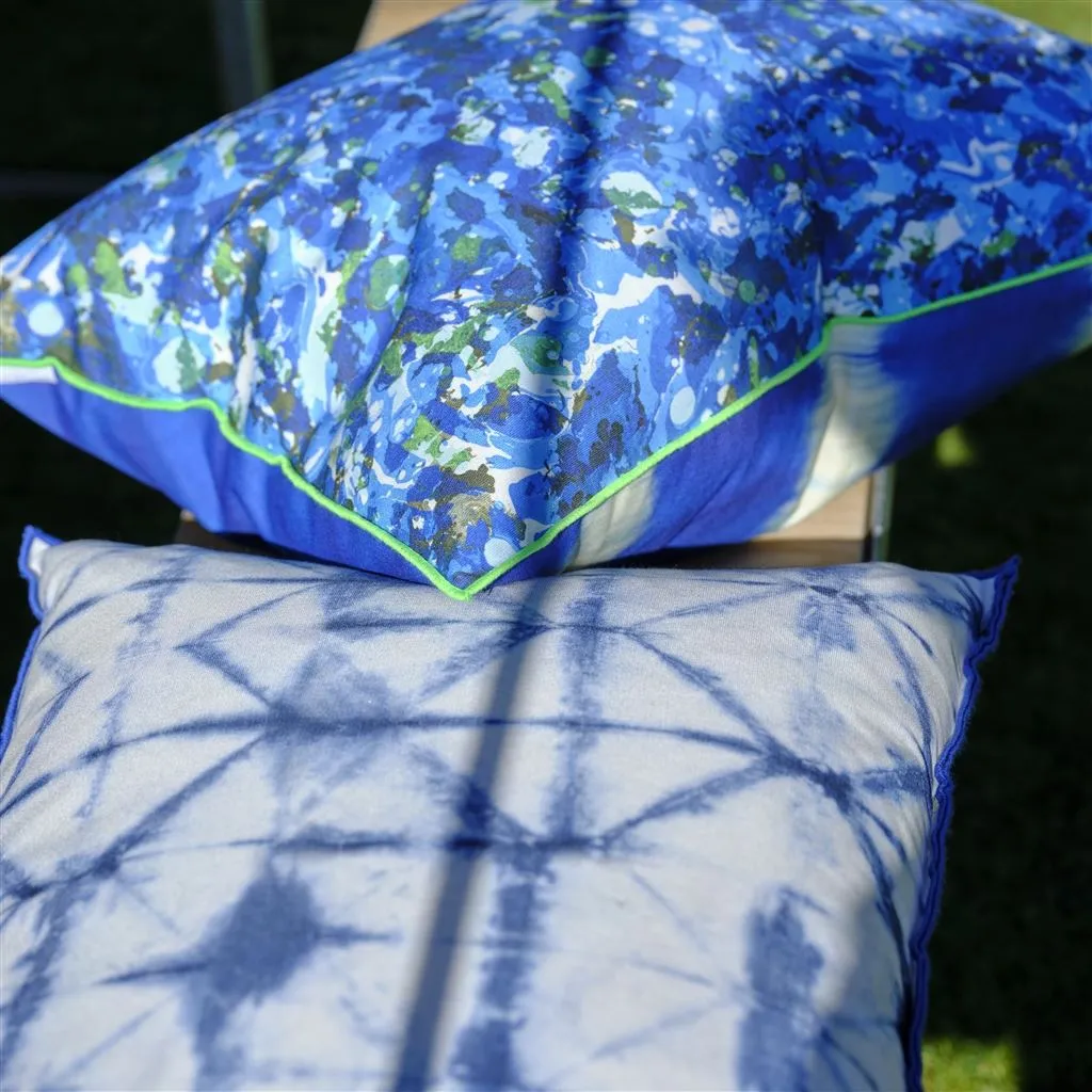 Outdoor Odisha Cobalt Decorative Pillow by Designers Guild