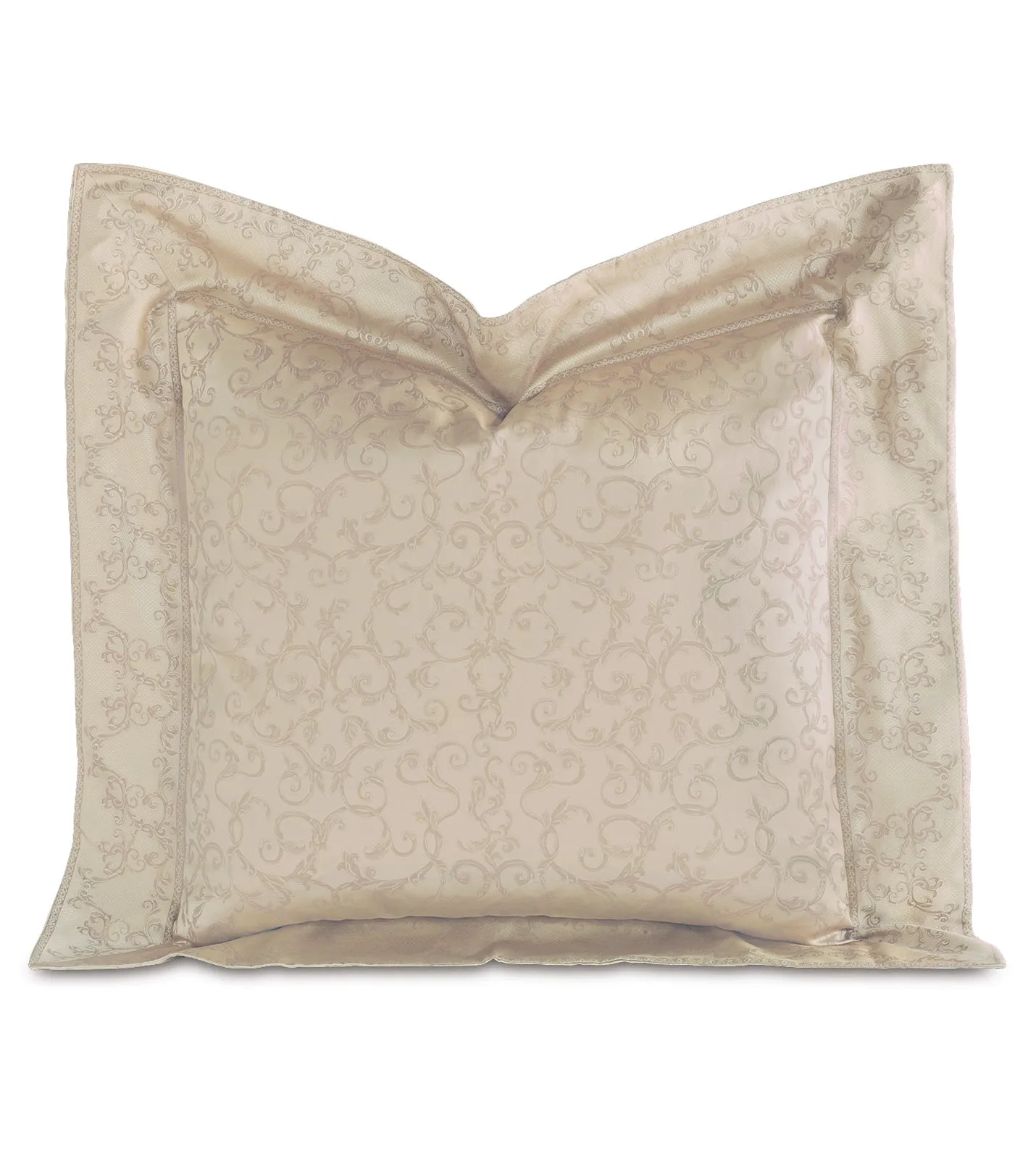 Palazzo Regal Jacquard Sham in Sable