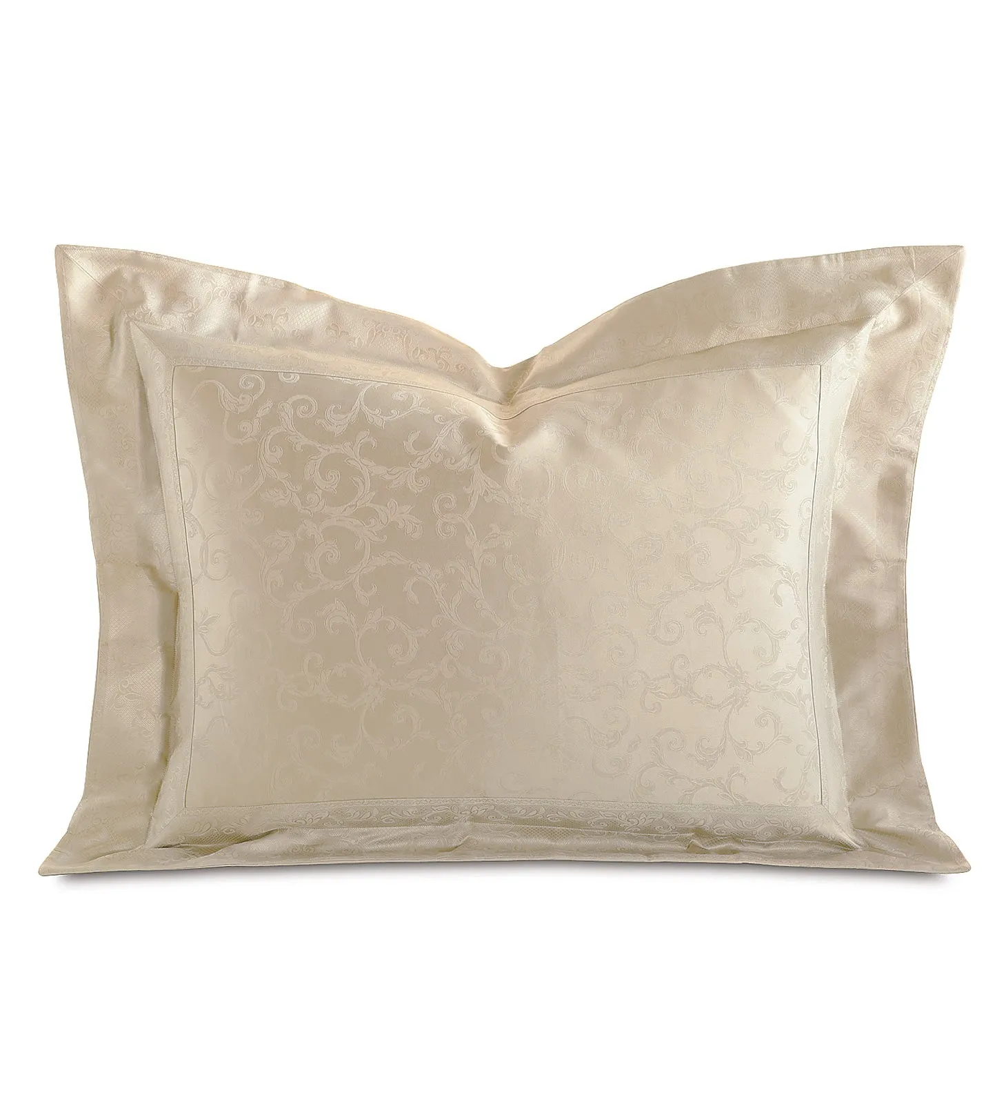 Palazzo Regal Jacquard Sham in Sable