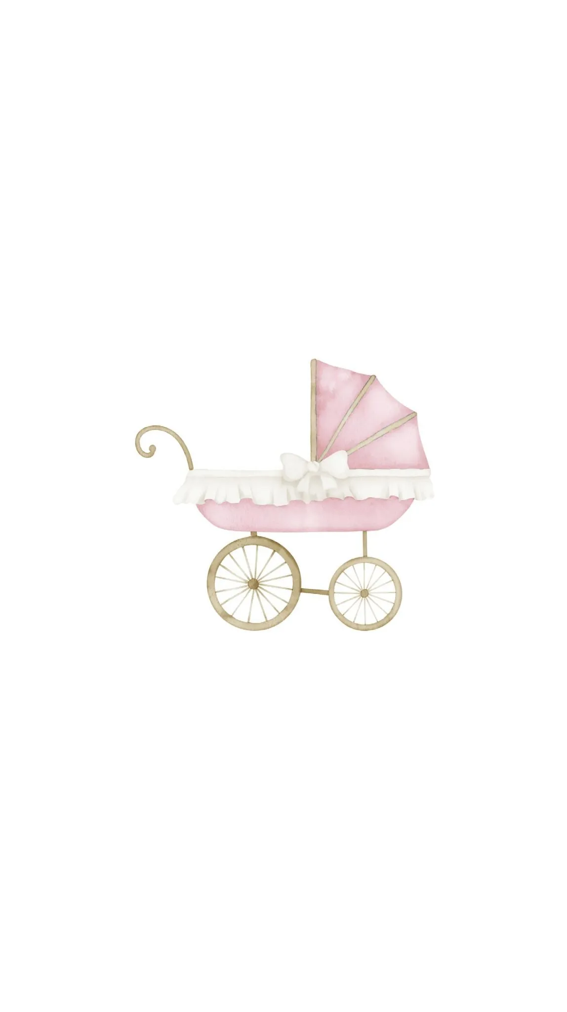 Pink Baby Carriage