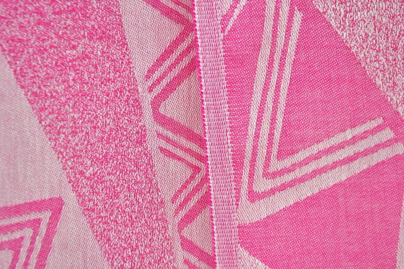 Pink Sunrise 100% Cotton Towel