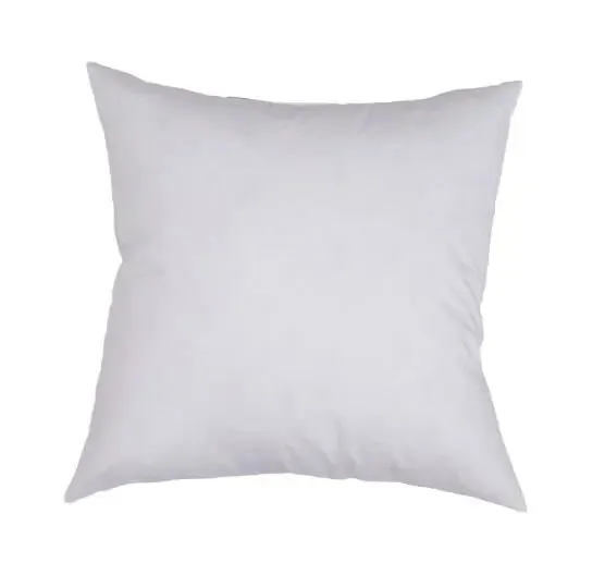 Plain White Cotton Pillow Cover Shams | 6x6 8x8 10x10 12x12 14x14 16x16 18x18 20x20 22x22 24x24 Size