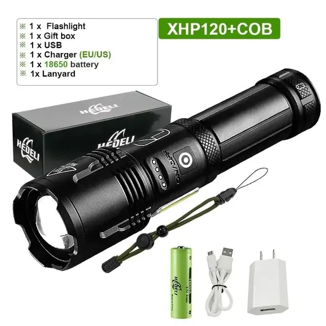 Powerful LED Flashlight