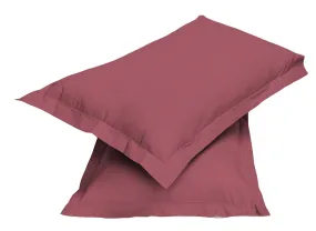 Premium Mauve Standard Size 2 Piece Set Pillow Cover 50x75cm with Super soft Brushed Fabric