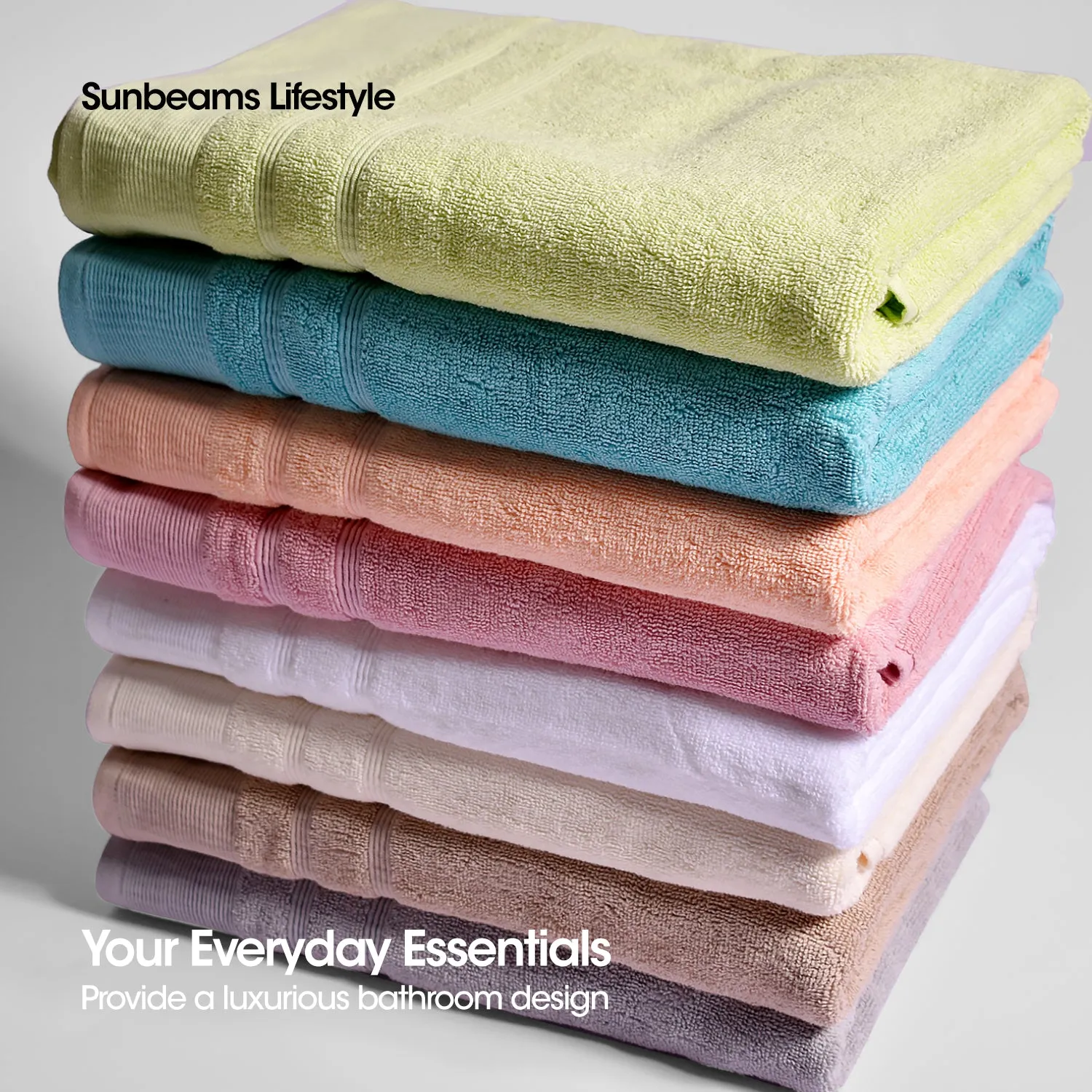 PRIMEO Premium 100% Cotton Bath Towel