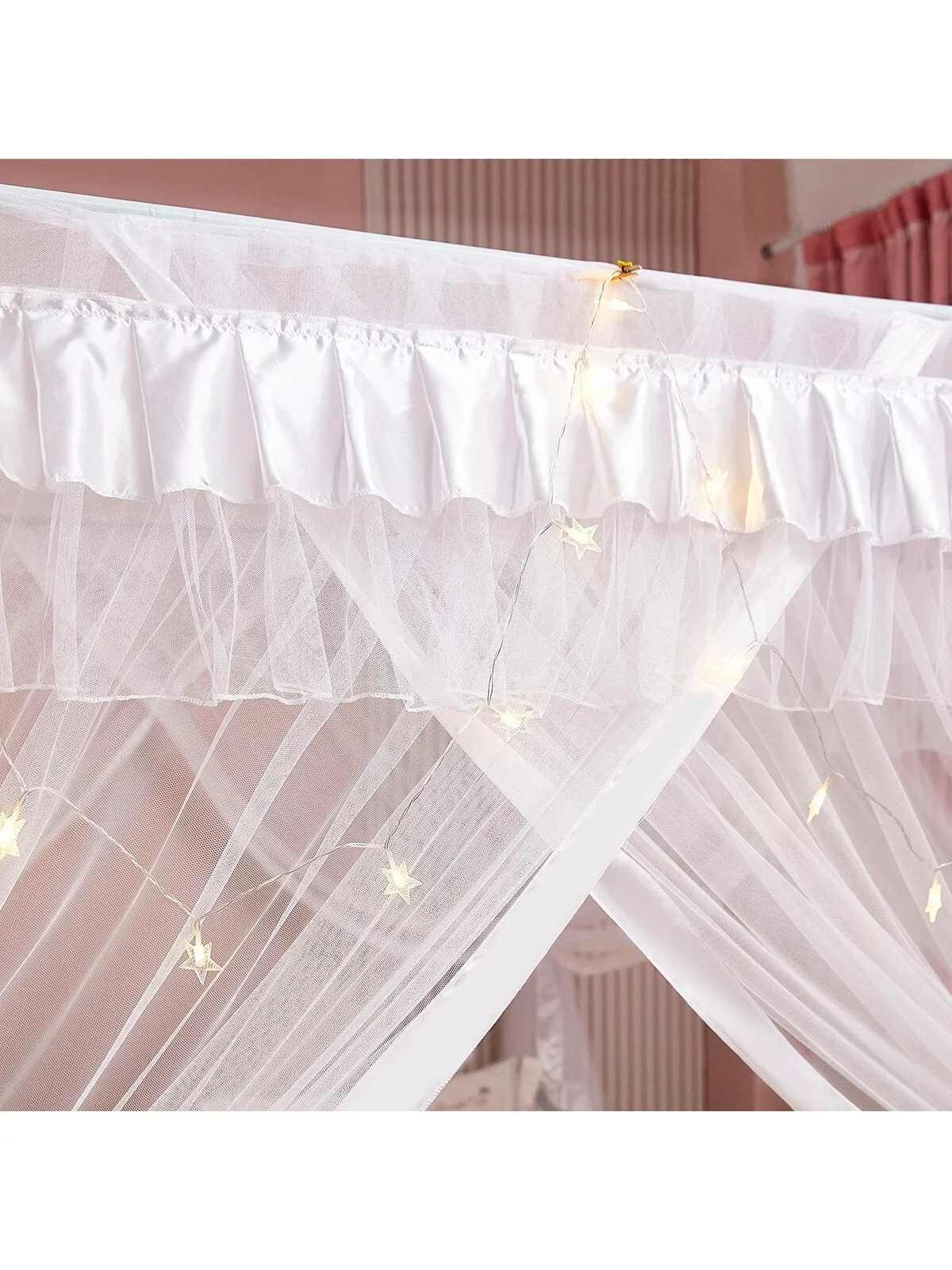 Princess Bed Canopy for Girls Canopy Bed Curtains Canopy