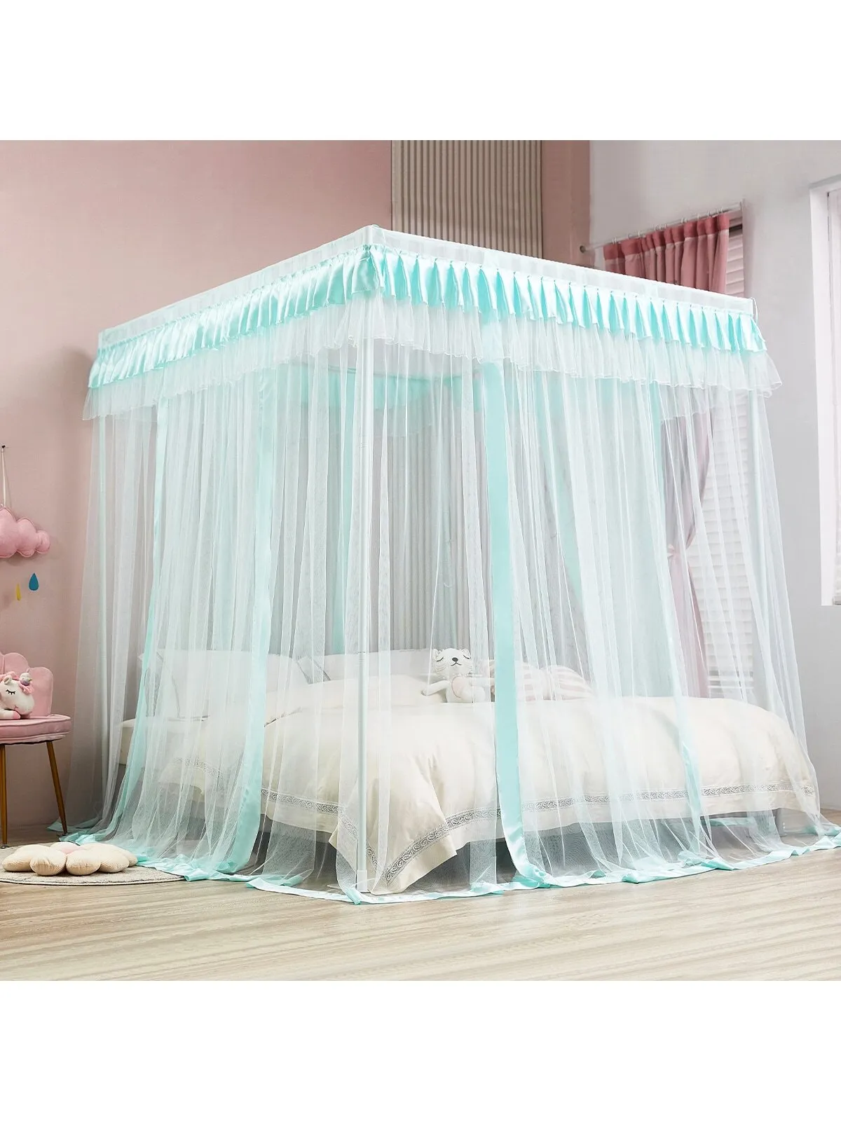 Princess Bed Canopy for Girls Canopy Bed Curtains Canopy