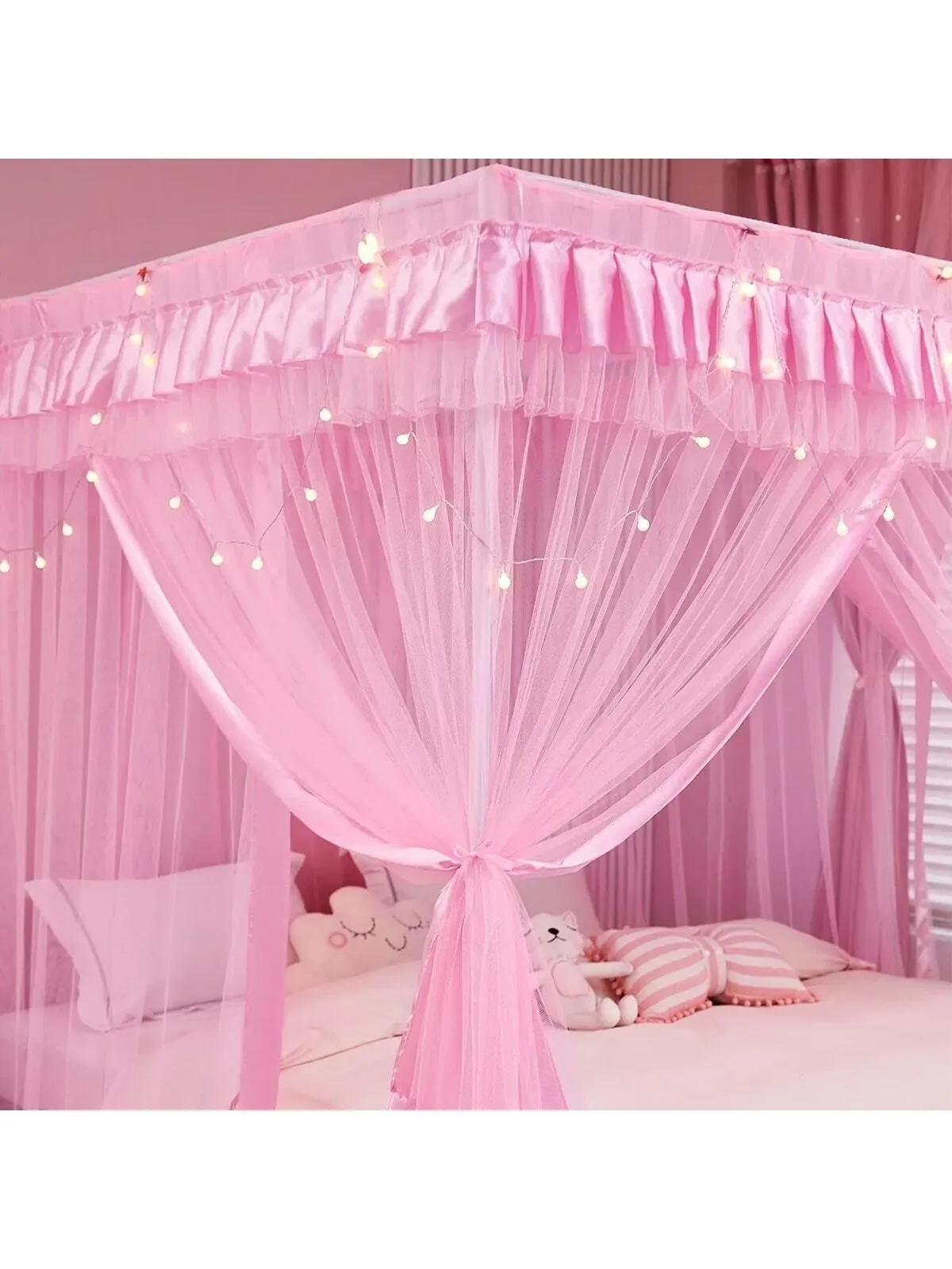 Princess Bed Canopy for Girls Canopy Bed Curtains Canopy