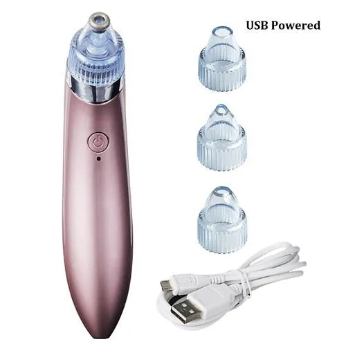 Pro Vacuum Pore Cleaner Blackhead Remover Electric Acne Clean Exfoliating Cleansing Comedo Suction Facial Beauty Machine