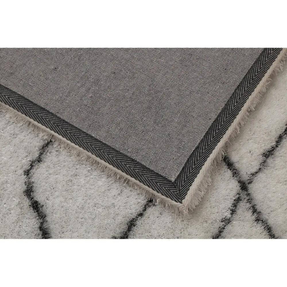 "Aria Collection" Soft Pile Shag Area Rug (5-ft x 7-ft)