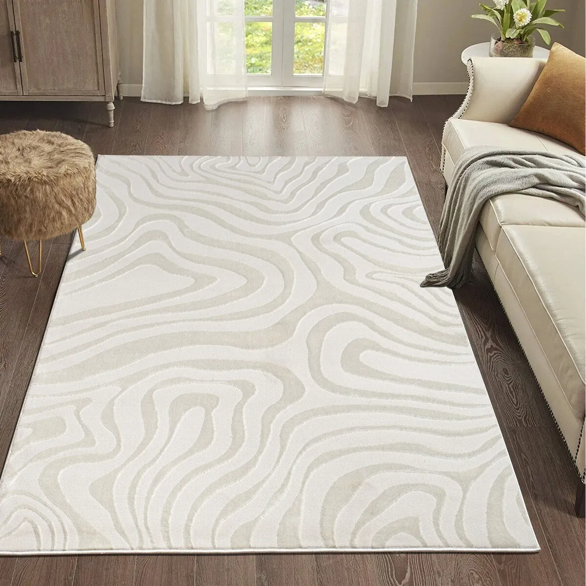 "Ava" Abstract Area Rug