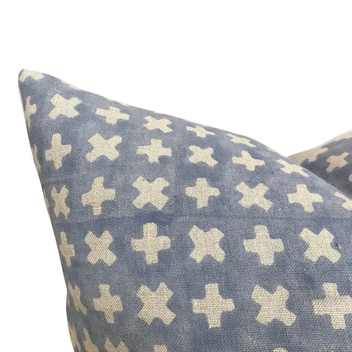 READY TO SHIP Bastideaux Bogo in Lapis Designer Throw Pillow