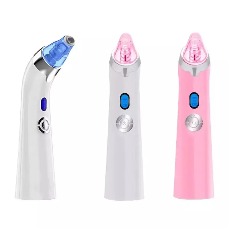 Rechargeable Vacuum Suction Blackhead Remover Facial Comedo Acne Pimple Extractor Tool Diamond Dermabrasion Face Peeling Beauty Care