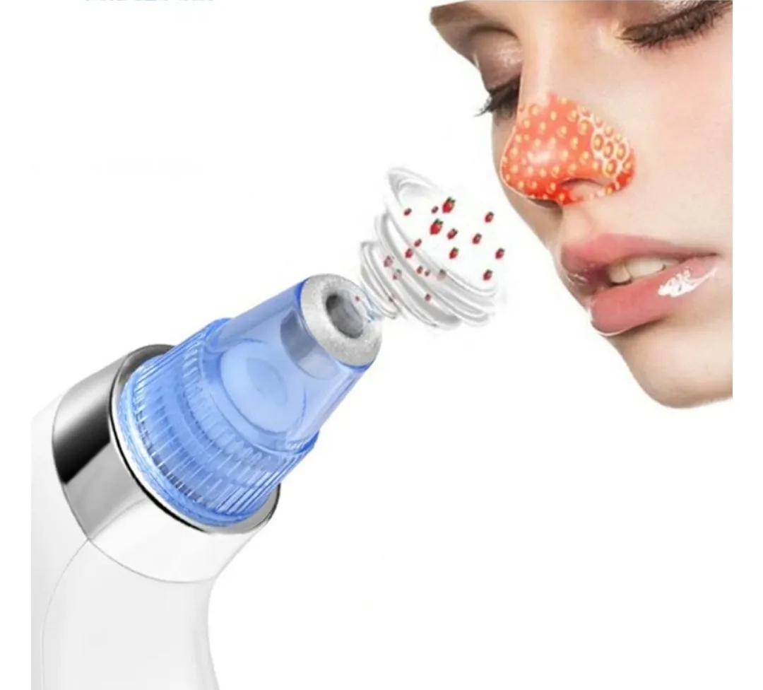 Rechargeable Vacuum Suction Blackhead Remover Facial Comedo Acne Pimple Extractor Tool Diamond Dermabrasion Face Peeling Beauty Care