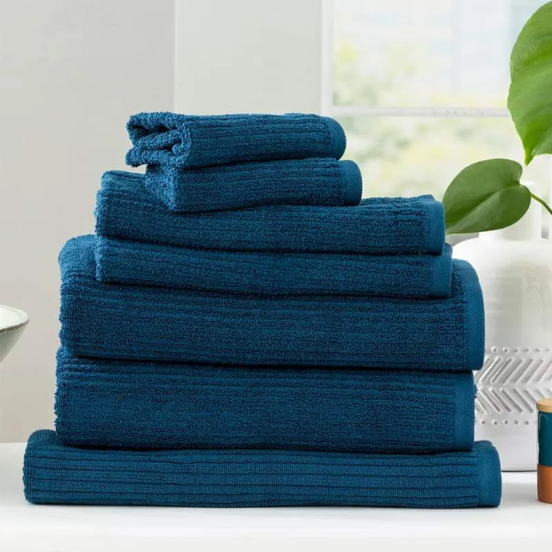 Renee Taylor Cobblestone 7 Piece Sage Towel Pack