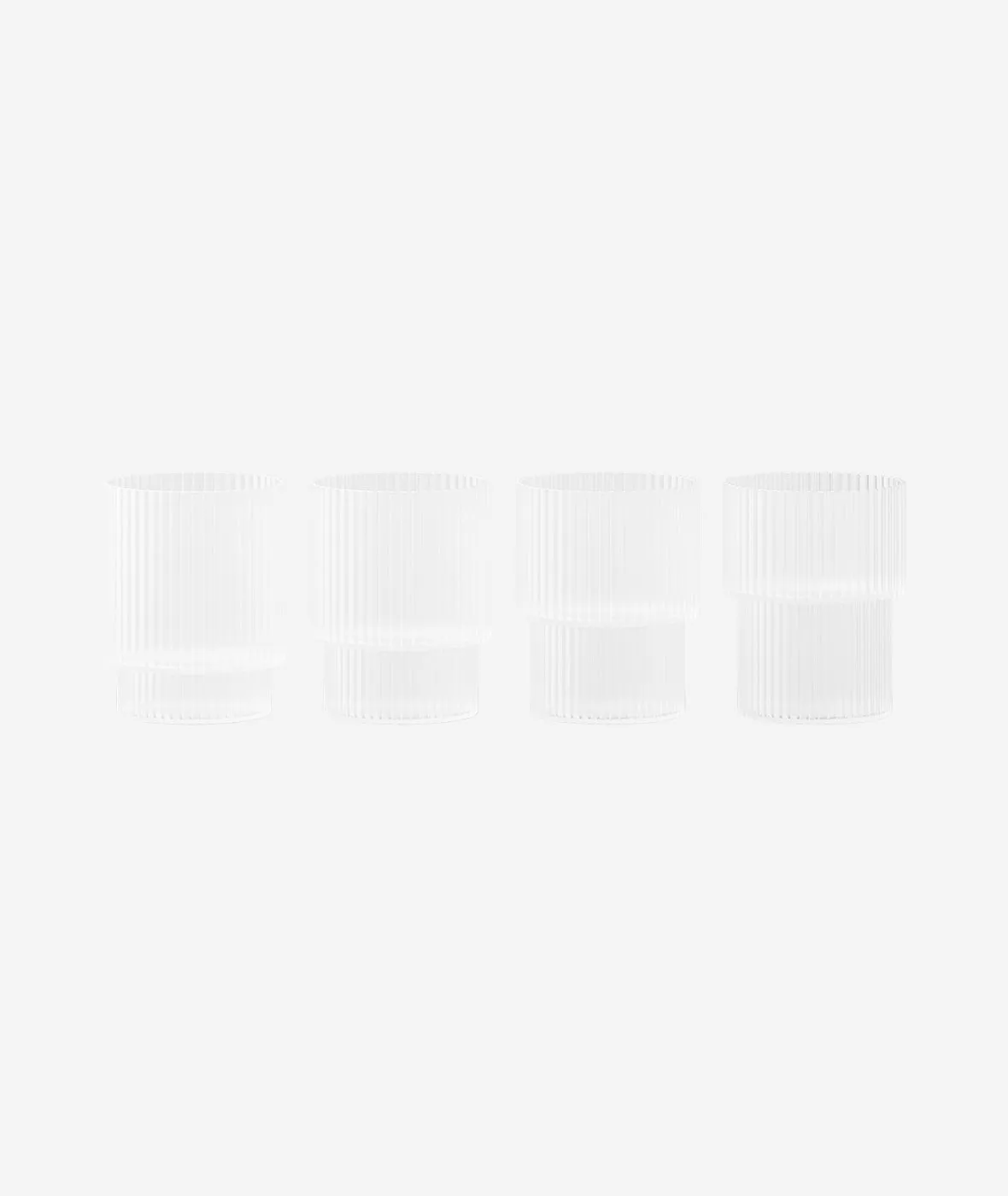 Ripple Glasses Set/4 - More Options