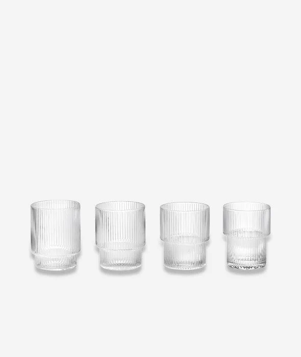 Ripple Glasses Set/4 - More Options