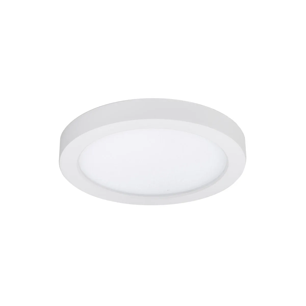 Round LED Flush Mount in White