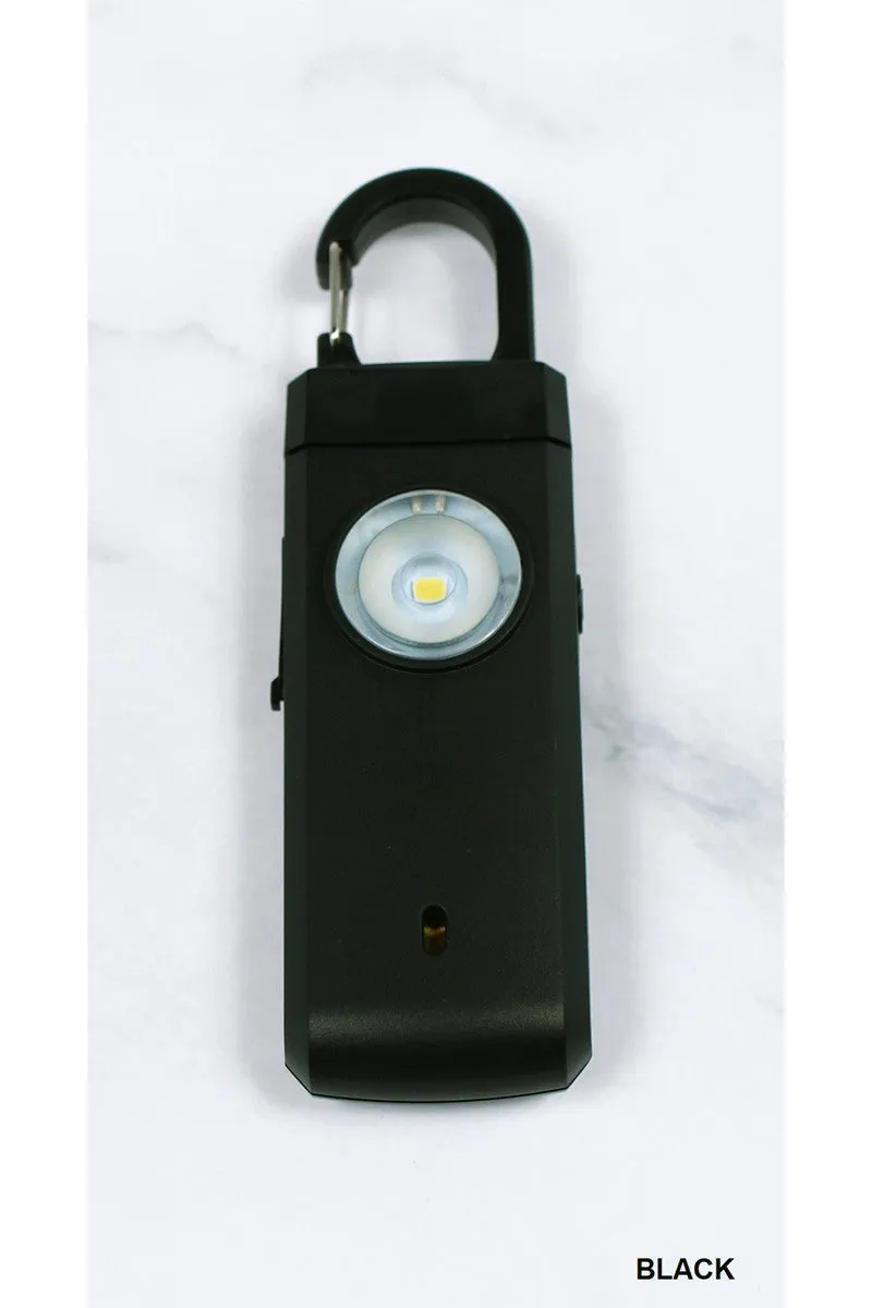 Safety Alarm and Flashlight