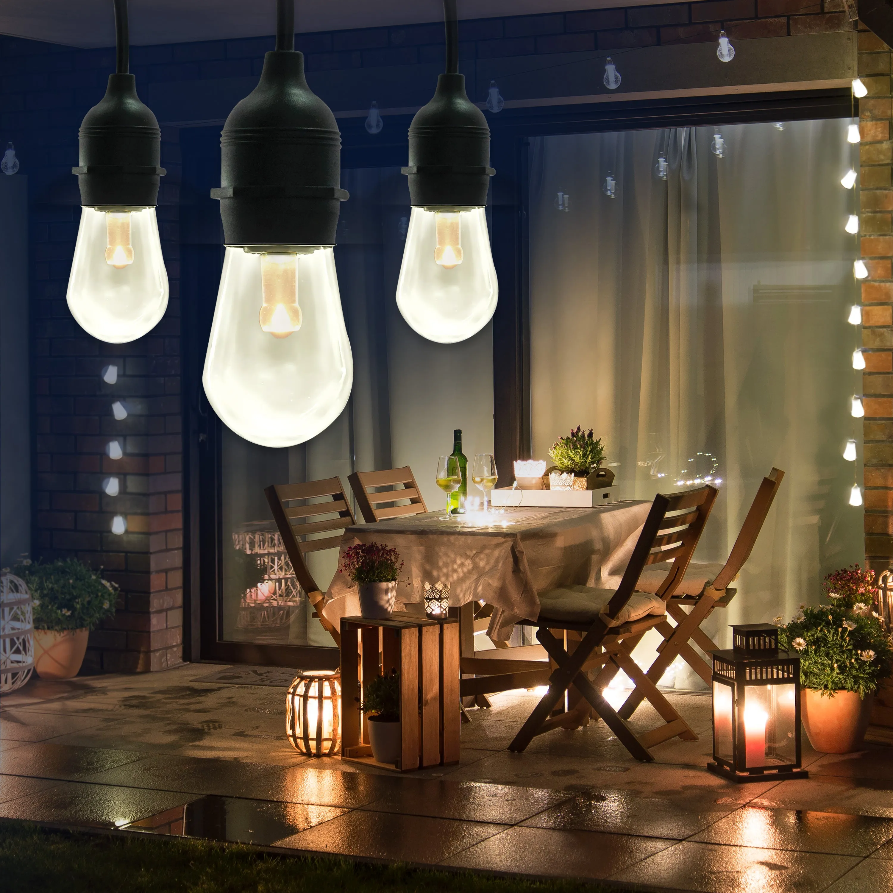 Satco S11272 - 10 Watt - LED String Light - Starfish IOT - 120 Volts - 260 Lumens - RGBW