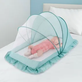 Secure Foldable Baby Crib with Mosquito Net