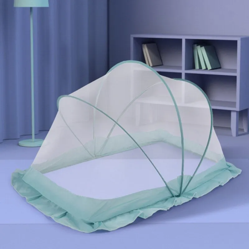 Secure Foldable Baby Crib with Mosquito Net