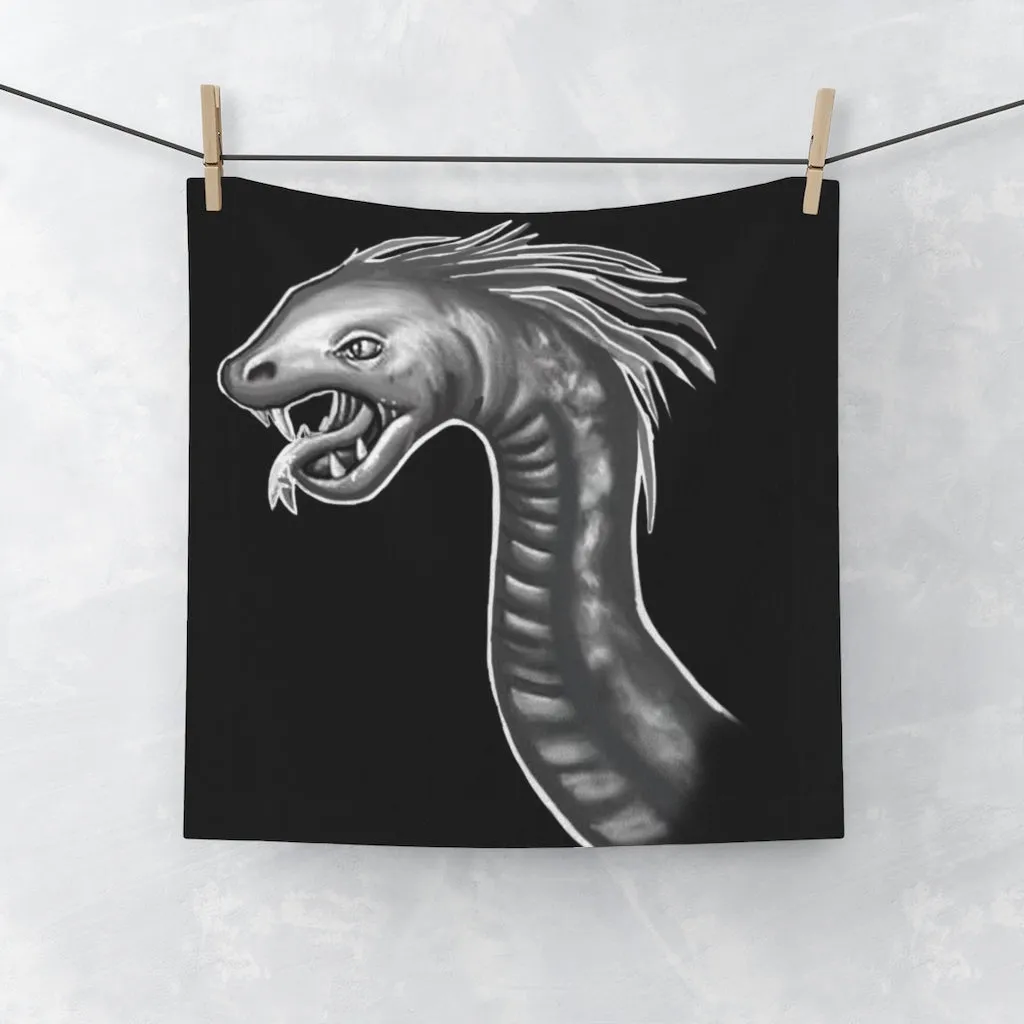 Serpent Face Towel