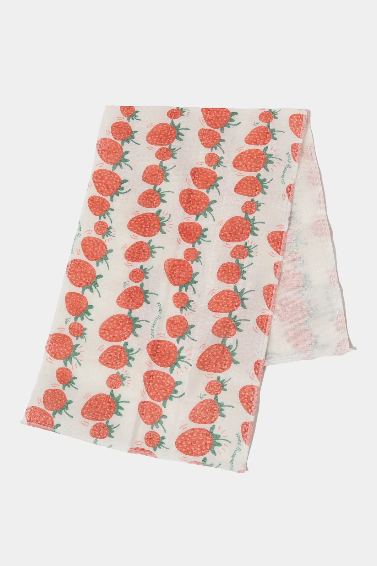 Shirayuki Tenugui Towel - Strawberry