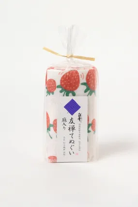 Shirayuki Tenugui Towel - Strawberry