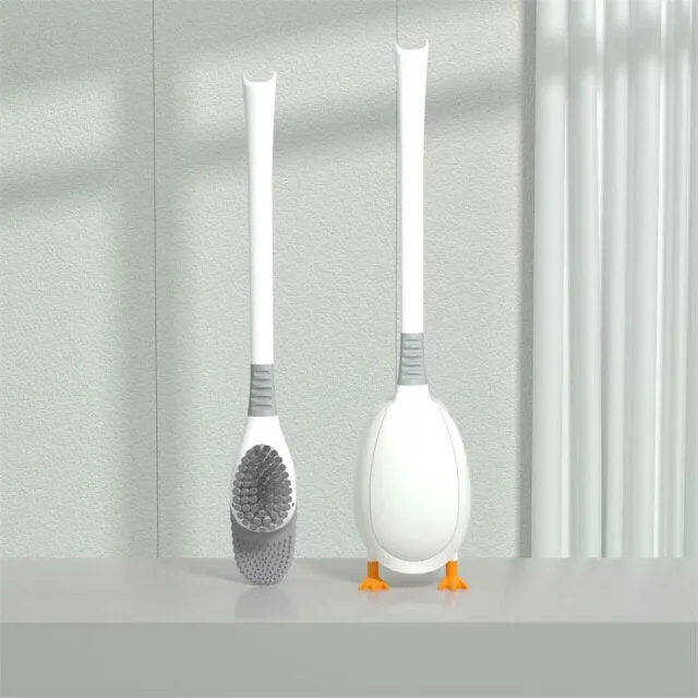 Silicone Duck Shape Soft Bathroom Brush