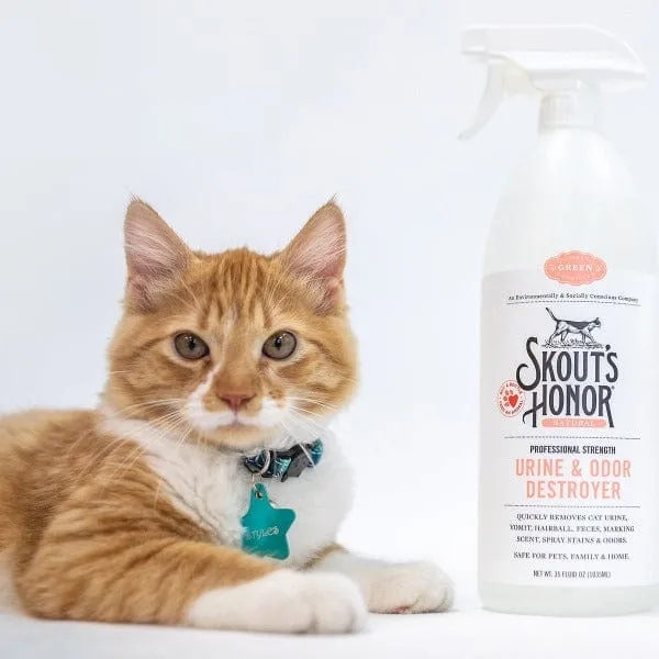 Skout's Honor Cat Urine & Odor Destroyer Spray