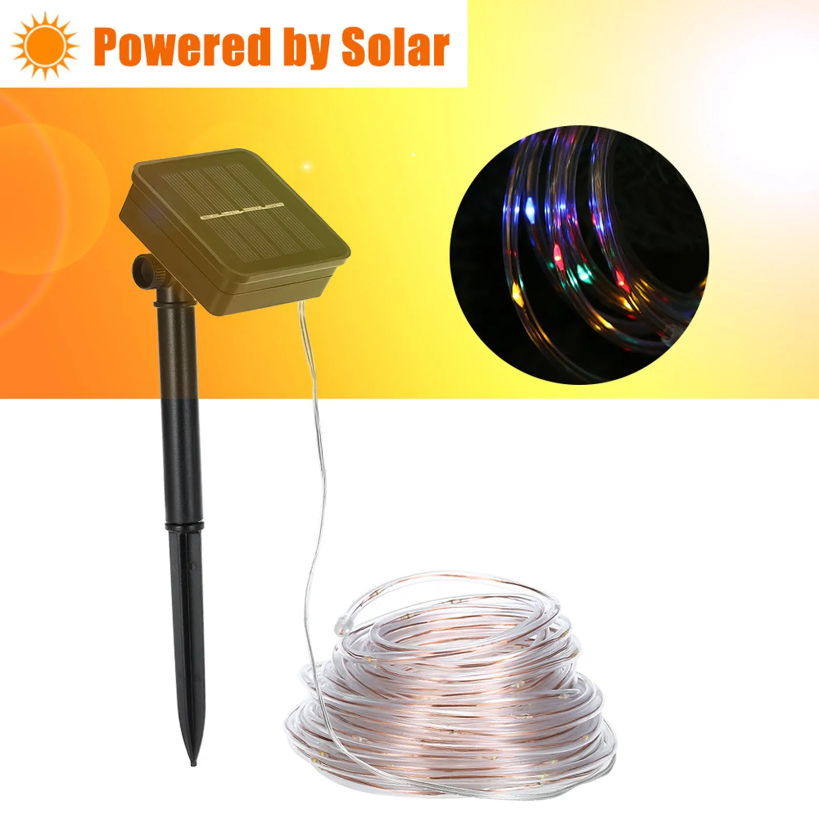 Solar String Lights 46ft 120 LED